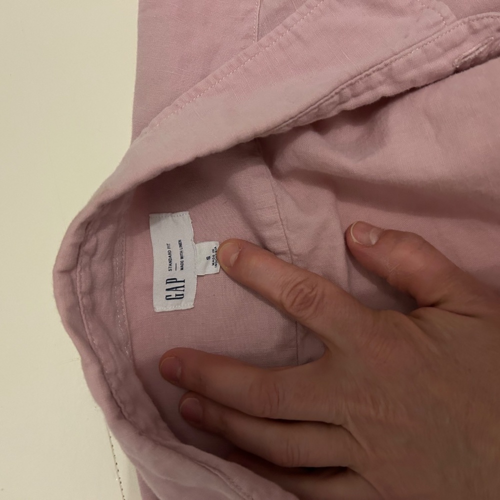 Linen button down - Picture 2 of 2
